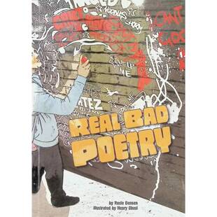英语原版书差劲的诗写实诗歌系列青少年现实主义绘本Poetry罗西本森著亨利奥巴西绘海涅曼出版社出版以独特诗歌形式展现青少年成