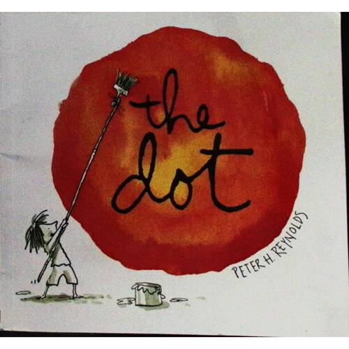 英文原版图书艺术启蒙绘本TheDot