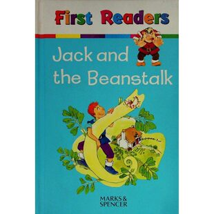 初级阅读系列原版引进英语绘本杰克与豆茎FirstReaders盖比戈德萨克复述版金布伦德尔插画36岁儿童经典童话故事亲子共读培养想象