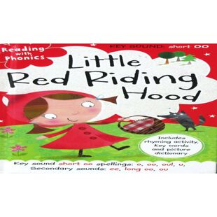 英语原版书自然拼读阅读系列小红帽LittleRedRidingHood绘本由尼克佩奇编写克莱尔芬内尔绘制插图的经典童话故事改编专为36岁儿