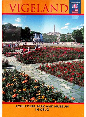 英语原版书维格兰雕塑公园艺术旅游指南VIGELAND适合1114岁青少年了解奥斯陆著名景点雕塑艺术和城市文化包含公园地图和景点照片