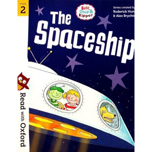 英语原版书比夫奇普和基珀系列宇宙飞船Oxford太空冒险绘本亲子共读36岁儿童英语启蒙读物彩色印刷分级阅读培养孩子观察力与想象