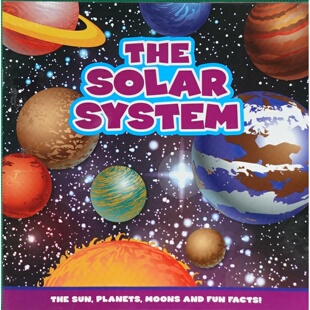 英语原版书太阳系绘本TheSolarSystem儿童科普天文亲子共读710岁适读了解太阳系组成行星特点太阳系距离有趣太空知识激发宇宙探