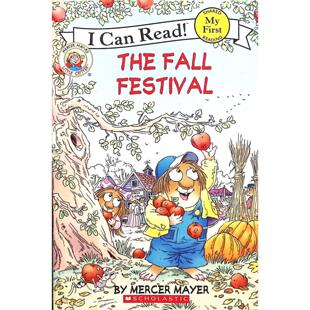 梅瑟迈尔创作小毛怪系列英语原版绘本TheFallFestival讲述温馨秋日故事适合36岁儿童亲子共读学乐出版社出版培养阅读兴趣认识秋