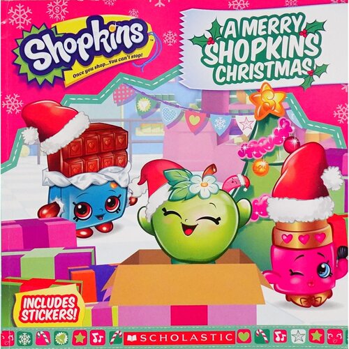 英文原版图书Shopkins圣诞绘本