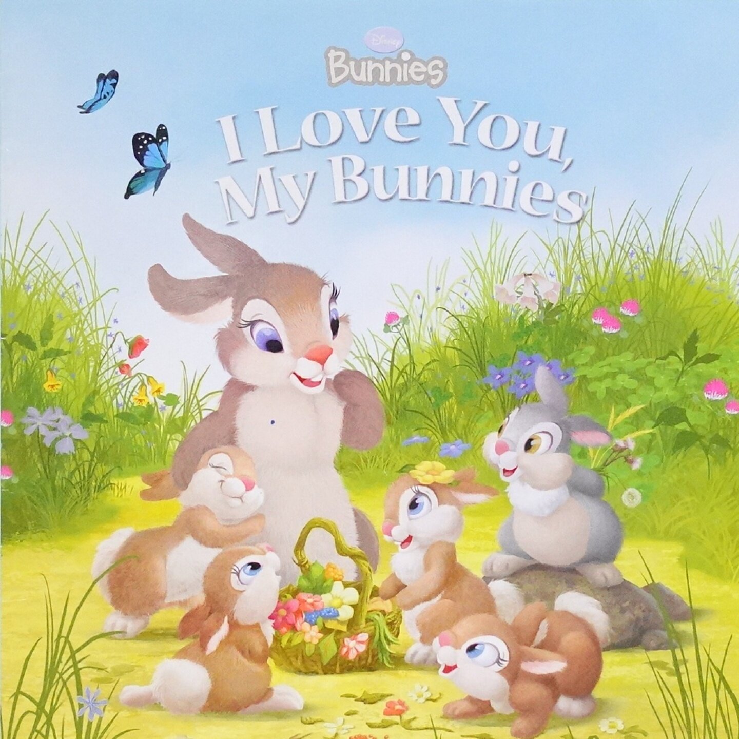 迪士尼小兔原版书英语绘本ILoveYouMyBunnies适合36岁亲子共读讲述小兔子们为妈妈准备惊喜的温馨家庭故事培养爱与感恩意识