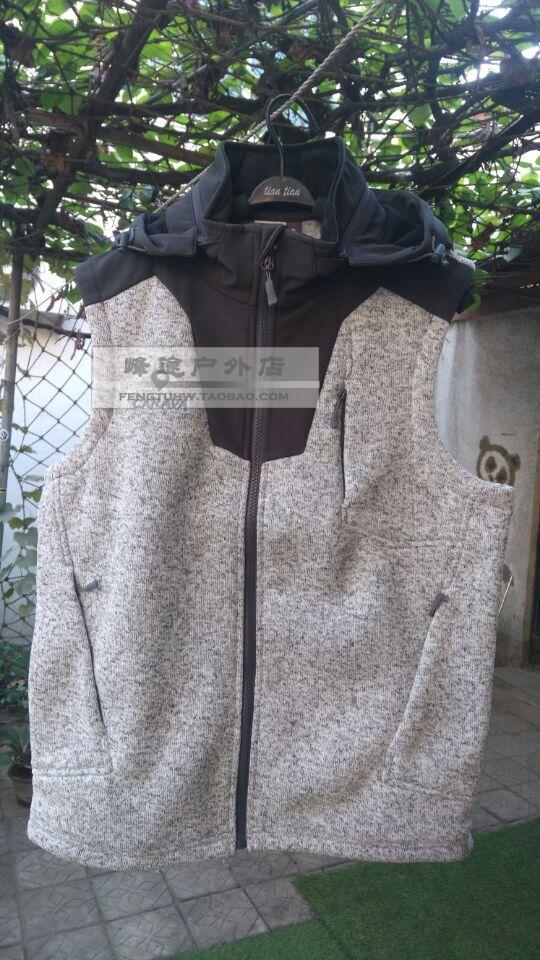 现货carava喀尔沃抓绒男背心马甲