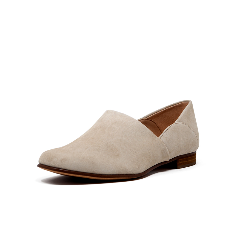 clarks其乐女鞋套脚通勤休闲单鞋