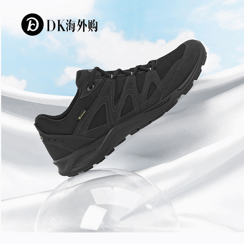 ecco爱步秋运动鞋防水户外男鞋