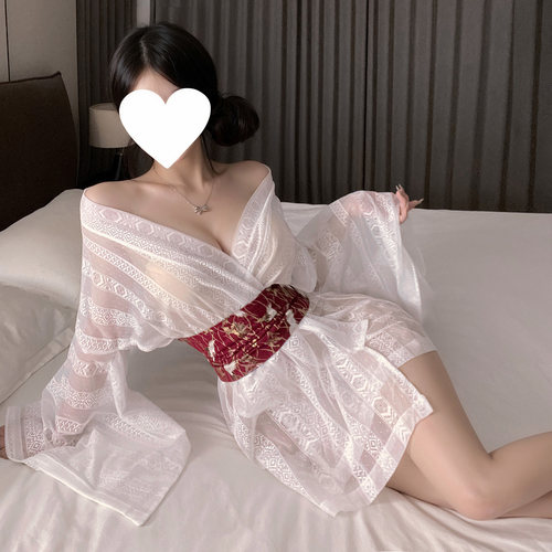 情趣内衣和服浴衣腰封性感修身qqny诱惑约会战袍「日系千金」霏慕