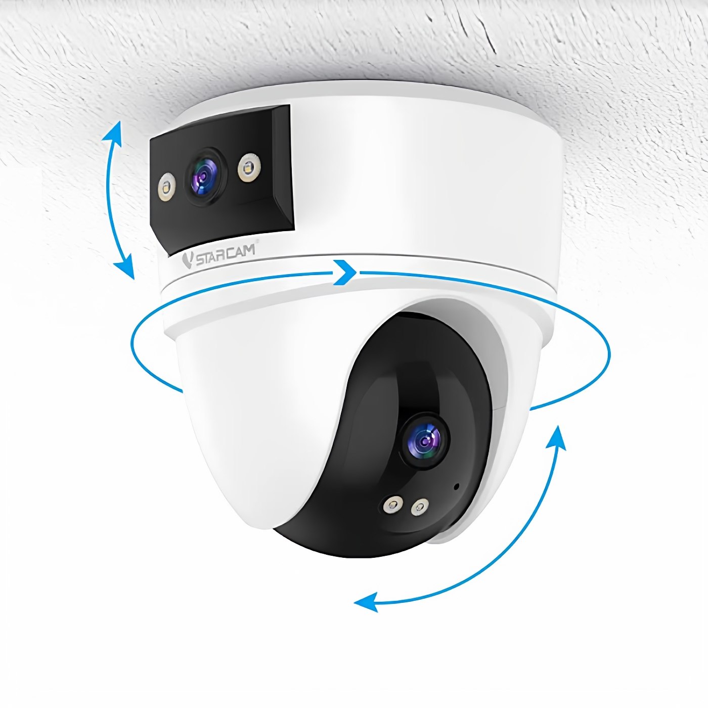 okam智能高清家用监控器wifi摄像头pro双视频香港澳门ip cam国外