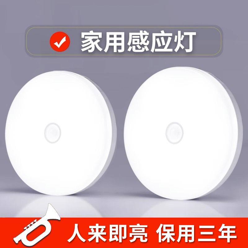 LED智能灯节能人体感应充电家用玄关卧室走廊夜灯楼道灯小夜灯