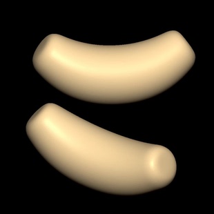 弯管三维立体图圆雕图纸stl文件雕刻机3d模型3706