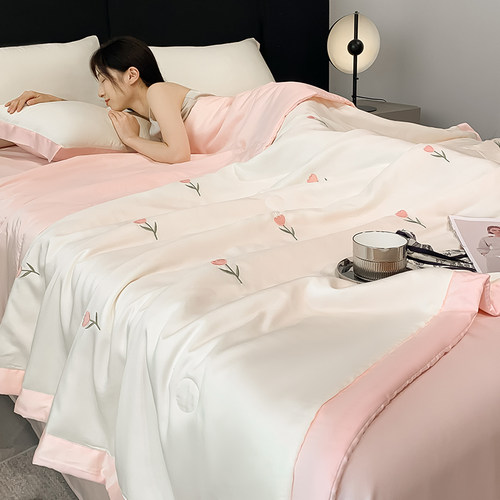 夏季睡眠必入A类抗菌冰丝凉感被