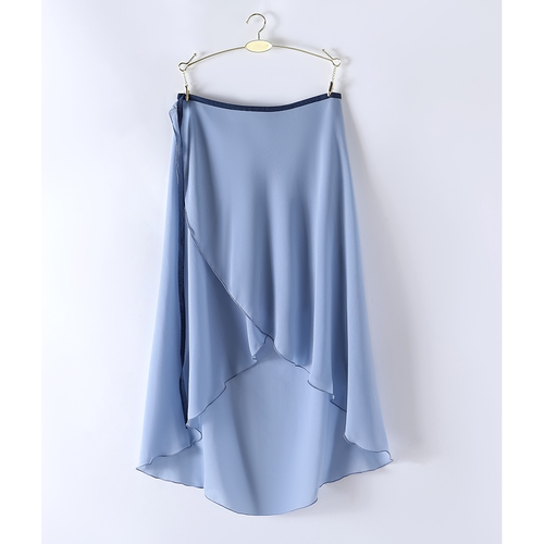 y纱裙半身裙女一片式芭蕾舞古典练功舞蹈气质纯色前长后短不规则