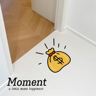 地贴纸自粘遮丑卡通防滑耐磨地板装饰画地面瓷砖破损补洞防水贴画