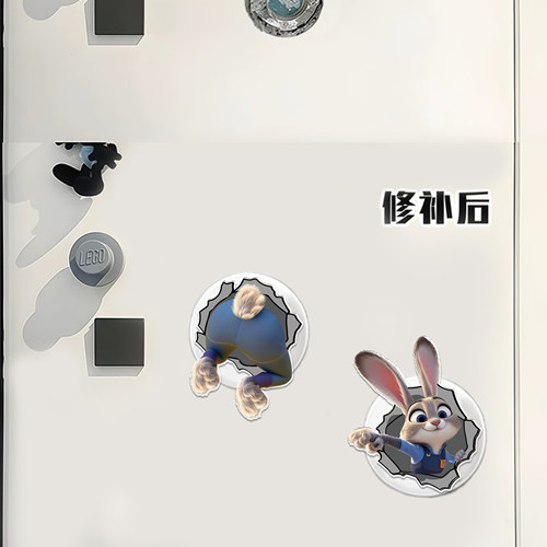 水管水龙头遮挡装饰盖堵头堵洞神器墙洞遮丑盖角阀管道预留孔卡通