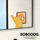 浴室镜子装 饰贴纸小图案高级感卫生间镜面可爱贴画玻璃门防水贴膜