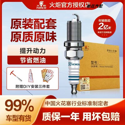 火炬OE218铱铂金LDK8RTIP-B奇瑞瑞虎8PLUS瑞虎9星途揽月凌云捷途