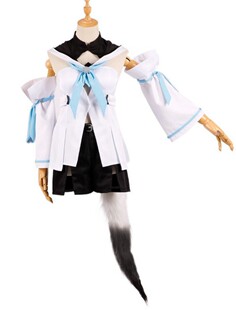 动漫全套cos服装 萝莉装 白上吹雪现货小狐狸c服cosply女仆装