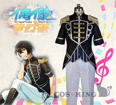 偶像梦幻cosplay服装黑与白对决