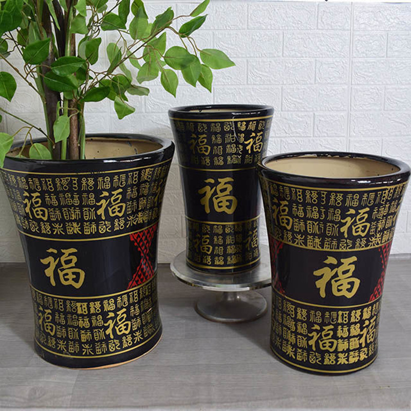 陶瓷花盆欧式田园大花盆