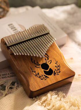 卡林巴拇指琴17音卡灵巴琴初学者入门乐器21音kalimba手指琴正品