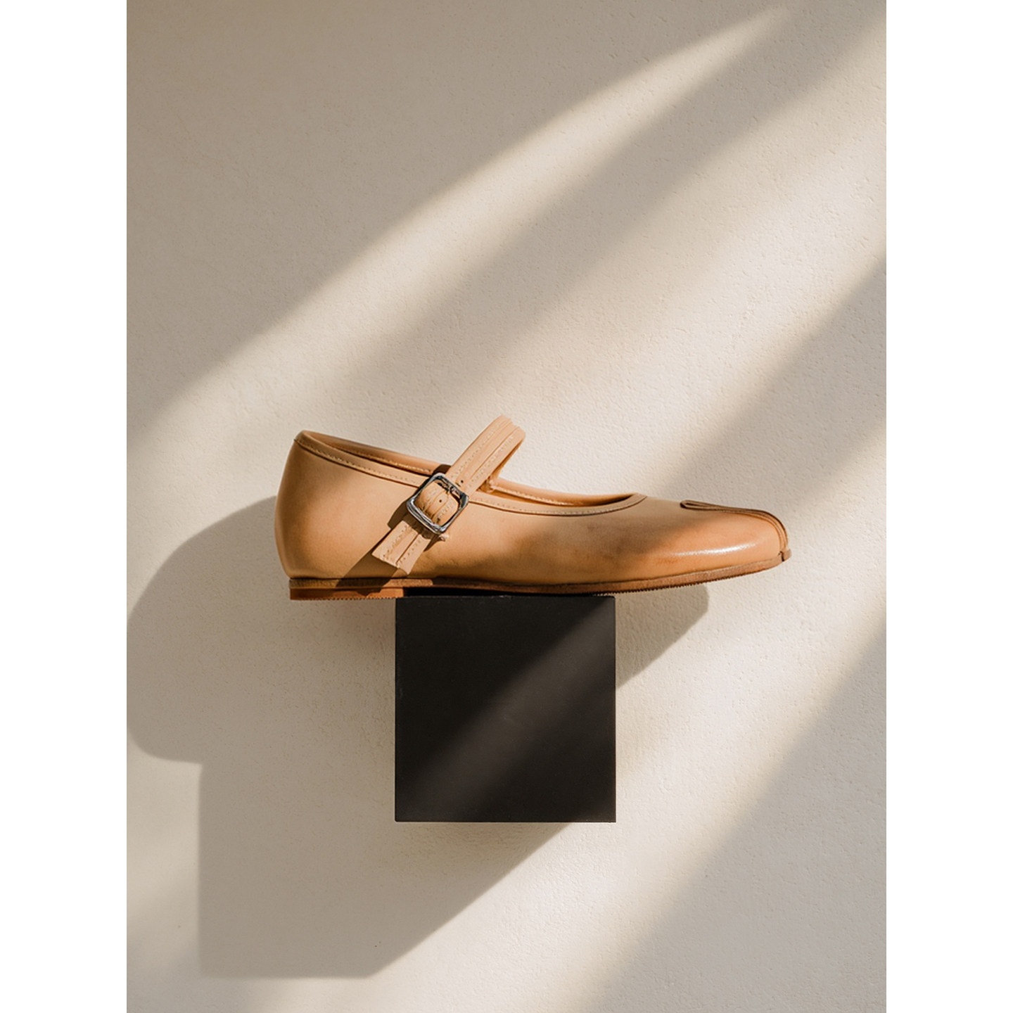 Ls' rommors真皮底 玛丽珍鞋女tabi分趾鞋水洗马皮一字扣平底单鞋,女鞋,玛丽珍鞋,淘宝优惠券,粉丝福利购,淘宝优惠卷