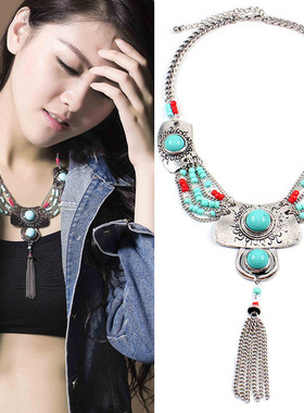 波西米亚 民族风 European and American jewelry  nationalstyle