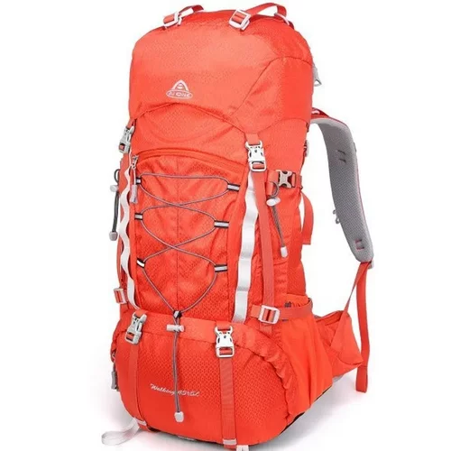 艾王尼龙防泼水全新升级45+5L户外运动徒步登山旅行露营双肩背包