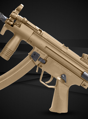 司骏mp5k俊2.0二代无托短款尼龙冲锋电动连发成人仿真吃鸡玩具枪