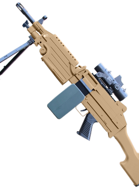 泽桦m249四代电动连发泽华4轻机大菠萝加特林吃鸡模型男孩玩具枪