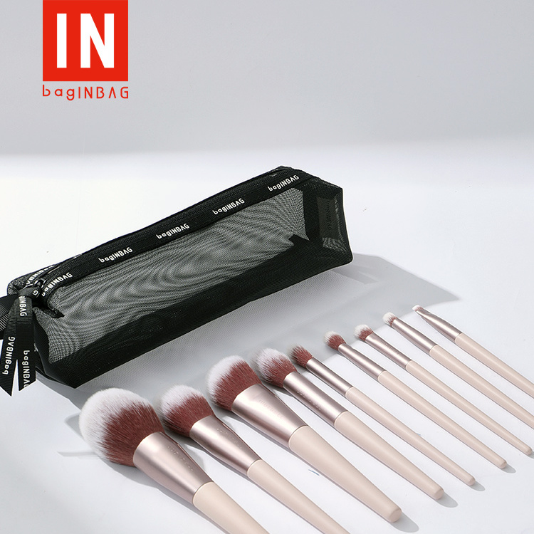 网纱化妆包便携高级感