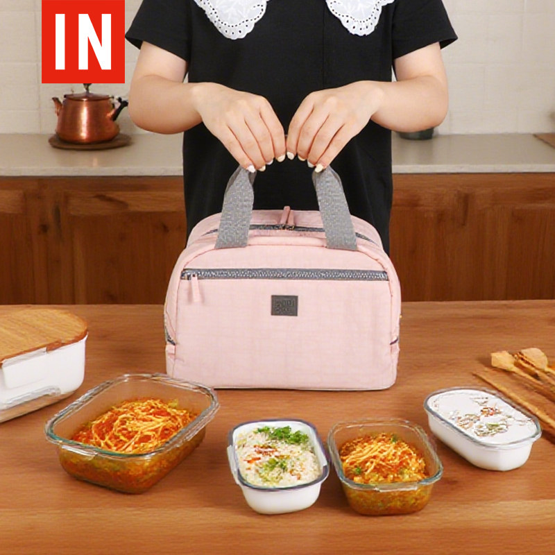 通勤包手拎2026新款大容量饭盒袋时尚便当包解释耐用加厚铝箔保温,箱包皮具/热销女包/男包,通用款女包,淘宝优惠券,粉丝福利购,淘宝优惠卷