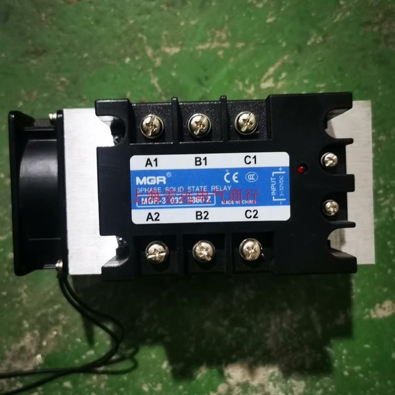 询价美格尔固态继电器80A,380V,直流控交流,带散热座询价议价
