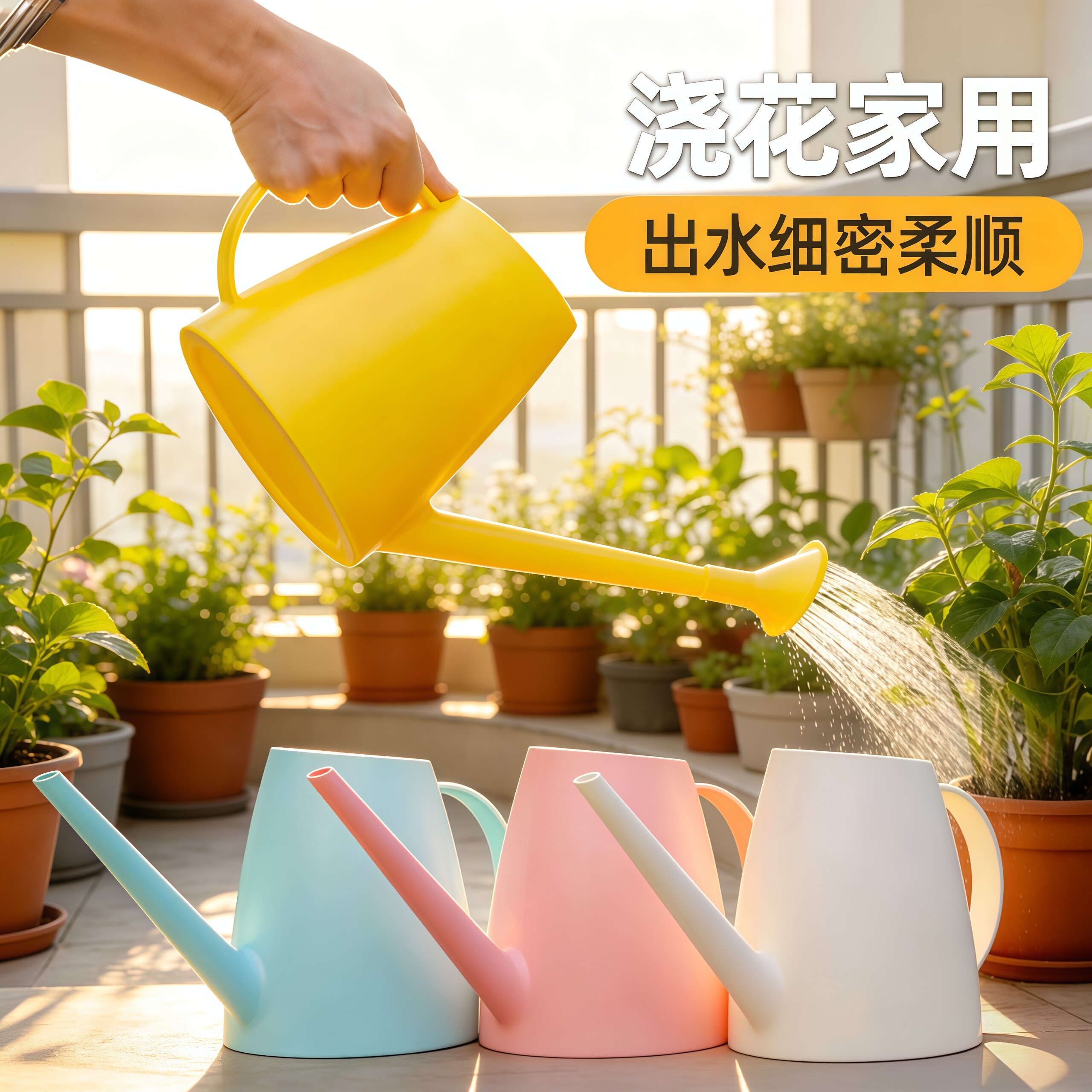 浇花水壶长嘴浇水壶大容量