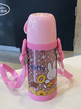 米菲 MF-3413 米菲兔儿童抽真空小童保温水壶不锈钢可爱卡通水杯
