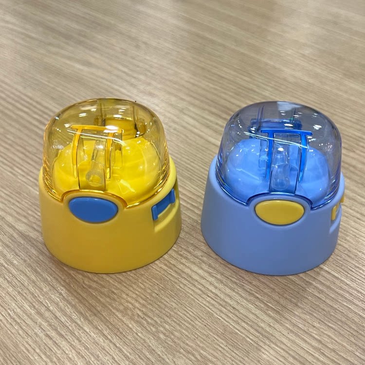 小黄人 MN-6607 3451 真空不锈钢儿童水壶 防漏保温水杯盖子配件