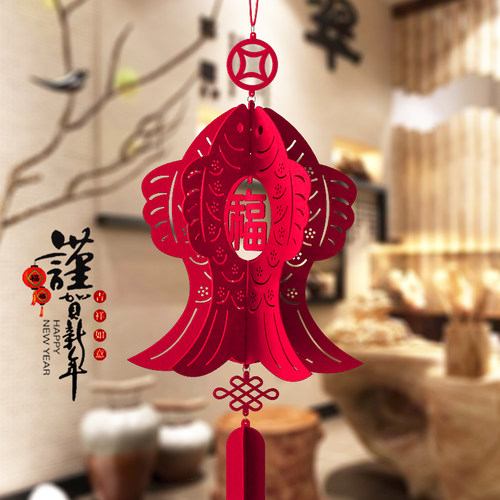 展会活动宫灯转角爱福鱼