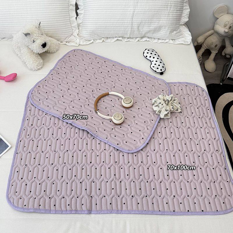 韩式波点姨妈垫防漏防脏生理期床垫女生月经期例假床上隔尿垫可洗,床上用品,床垫定制定做,淘宝优惠券,粉丝福利购,淘宝优惠卷