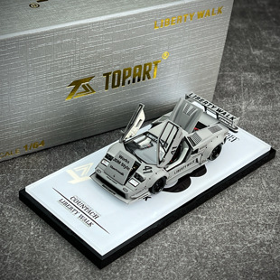 LBWK TOPART 合金全开仿真汽车模型收藏摆件 COUNTACH