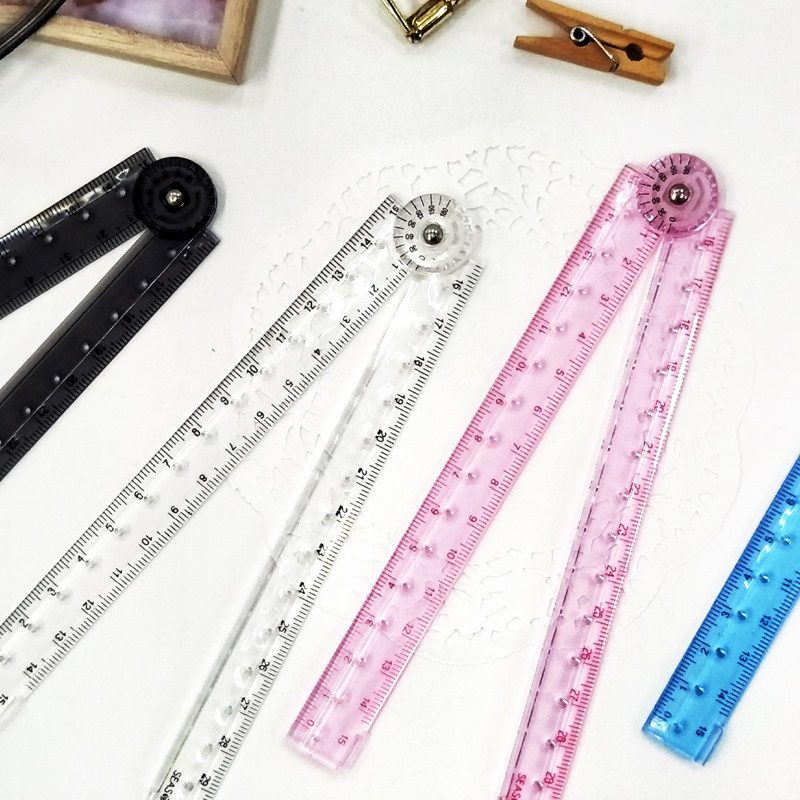 SEASON台湾四季30公分定规尺直尺角度尺学生文具用品尺子量角器