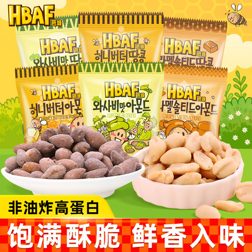 芭蜂蜂蜜黄油山葵焦糖味休闲零食