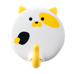 茶花卡通挂钩粘钩无痕强承重粘胶墙壁厨房帽子衣服卫生间钩子可爱