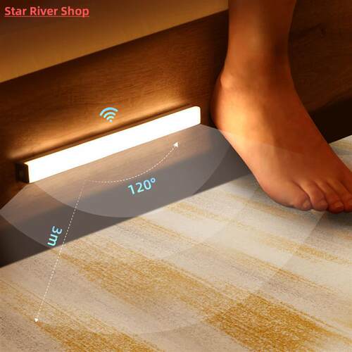 Motion Sensor Wireless LED Night Lights Bedroom Decor Light