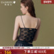 轻薄透气兔耳杯歌瑞尔2026年新品 禁欲系蕾丝吊带背心内搭美背内衣