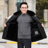 2023冬季外套男中长款商务休闲加厚脱卸领羽绒服XZ1512-86款-P135，男装羽绒服，星座1512