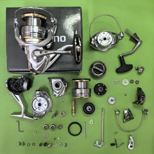 禧玛诺纺车轮零件配件塞多纳SEDONA卸力盖 线杯摇臂 轮座单向轴承