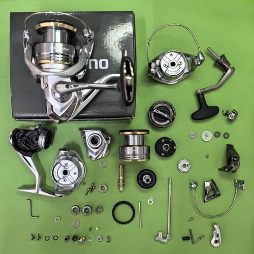 禧玛诺纺车轮零件配件塞多纳SEDONA卸力盖 线杯摇臂 轮座单向轴承