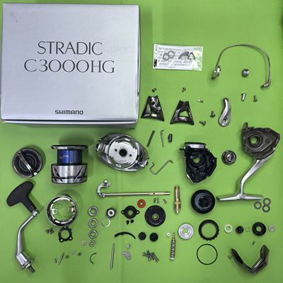 禧玛诺STRADIC斯塔迪克纺车轮配件零件 线杯 摇臂 单向轴承卸力盖